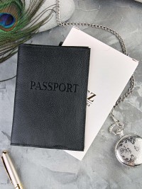 A-090 Обложка на паспорт с визитницей "Barez  1210" (нат. кожа)